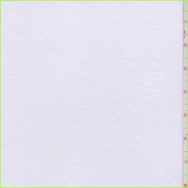 1 5/8 YD PC-White Jersey Sweater Knit Fabric