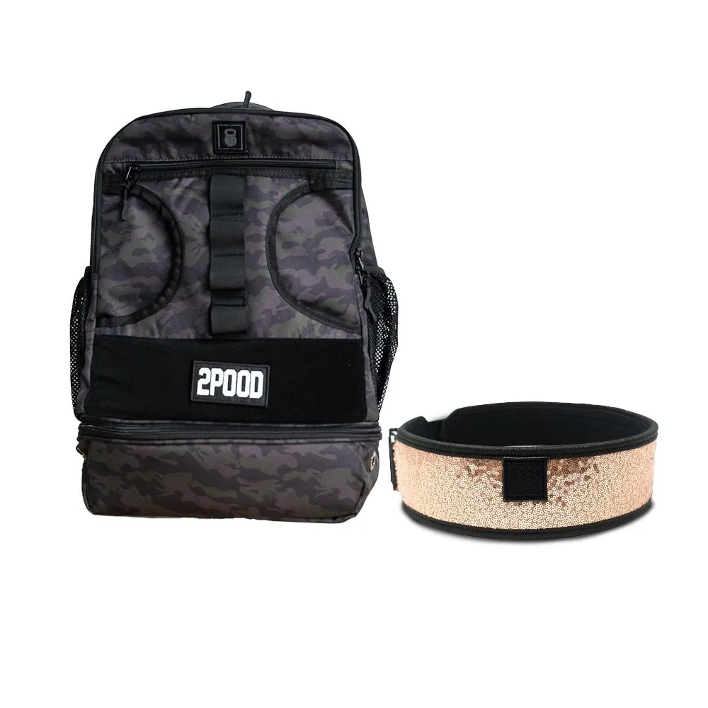 3" Classy Bling Belt & Backpack 3.0 Bundle