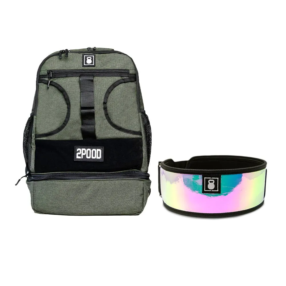 4" All the Rave Belt & Backpack 3.0 Bundle