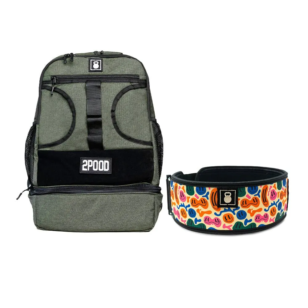 4" Dazed & Confused Belt & Backpack 3.0 Bundle