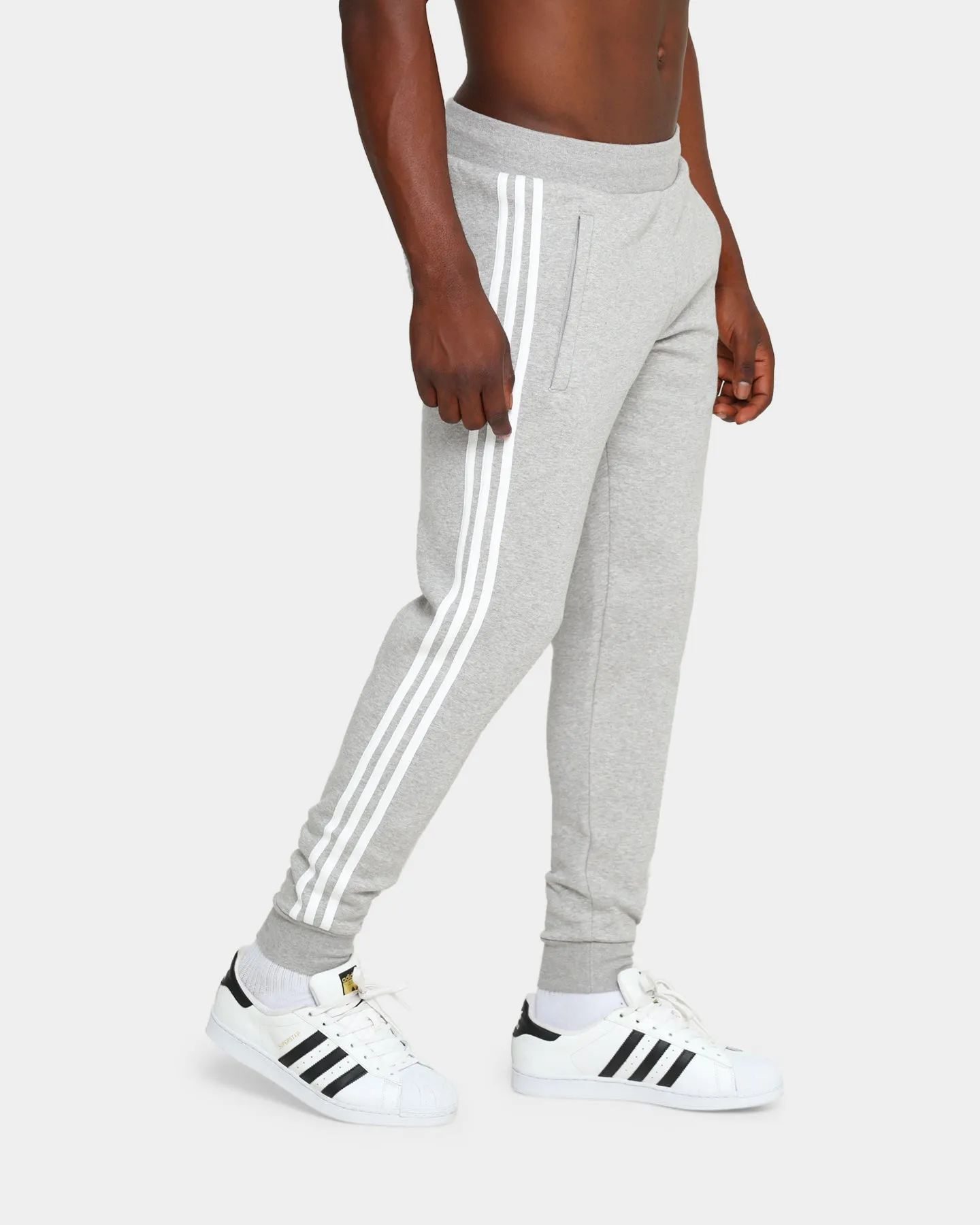 Adidas 3-Stripes Pant Grey Heather