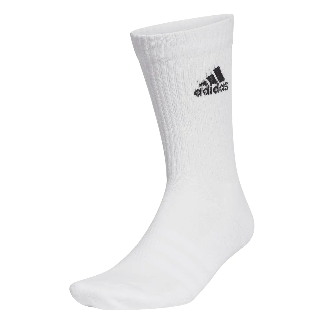 ADIDAS CUSHIONED SPORTSWEAR CREW SOCKS WHITE