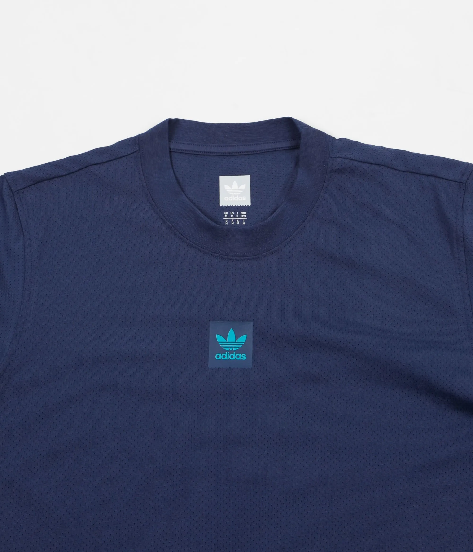 Adidas Mesh Long Sleeve Jersey - Noble Indigo