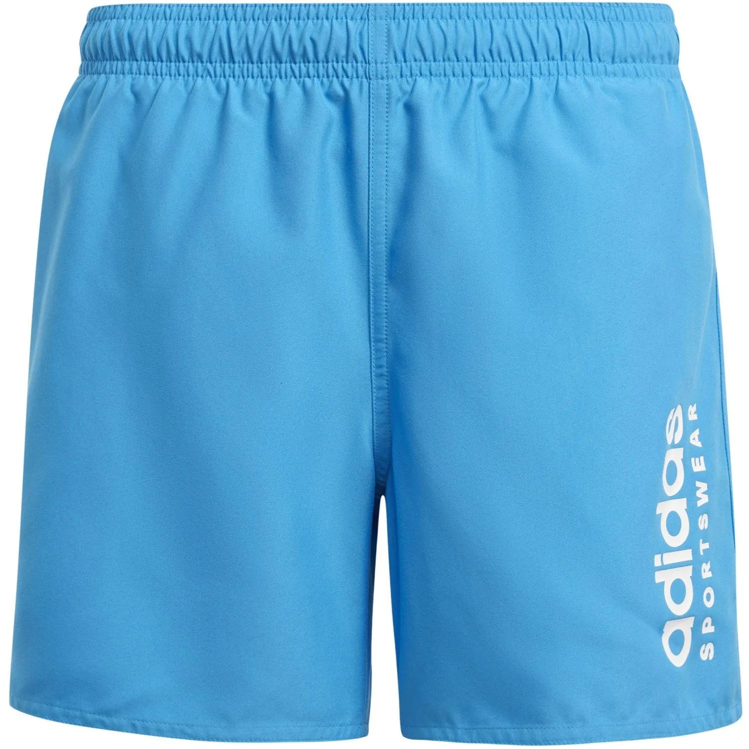 adidas Originals Bright Blue/White Ess L Clx Swim Badeshorts