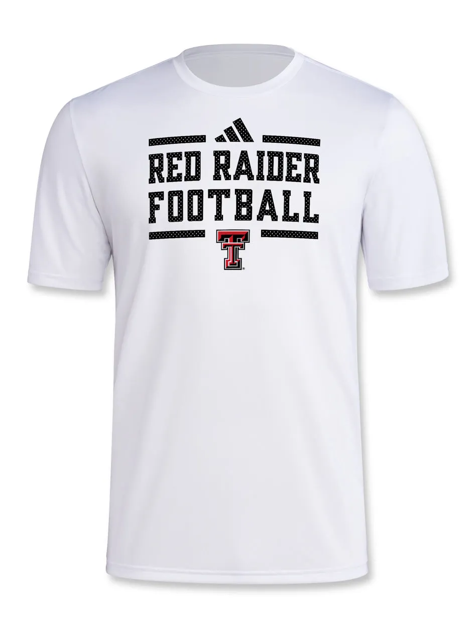 Adidas Texas Tech "Locker Practice Football" 2024 T-Shirt