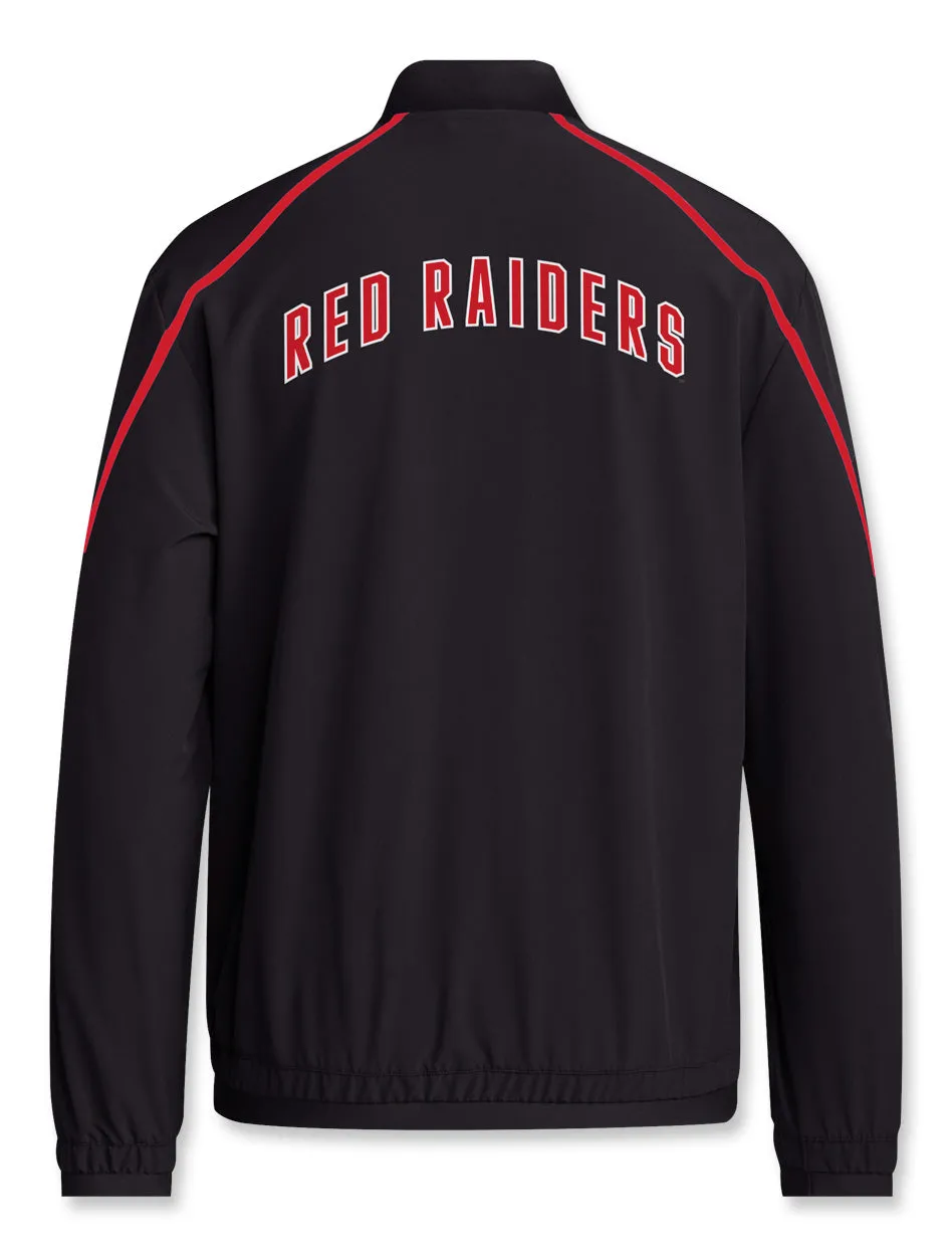 Adidas Texas Tech "Sideline Athletic" 2024 Full Zip Woven Jacket