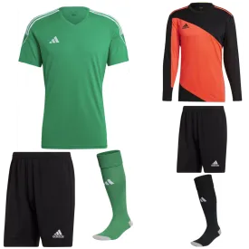 ADIDAS TIRO 23 SS KIT BUNDLE TEAM GREEN/WHITE