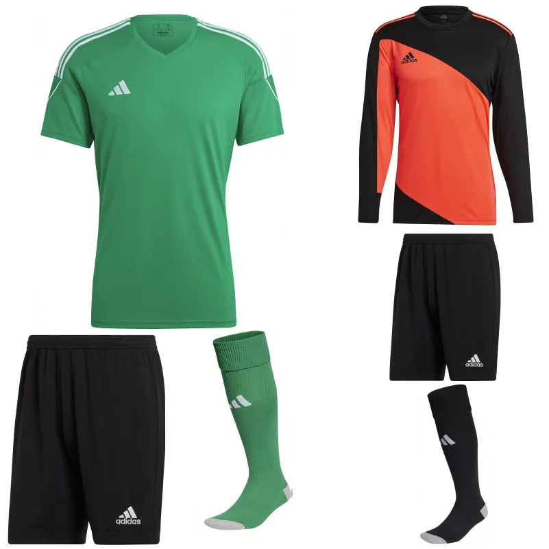 ADIDAS TIRO 23 SS KIT BUNDLE TEAM GREEN/WHITE