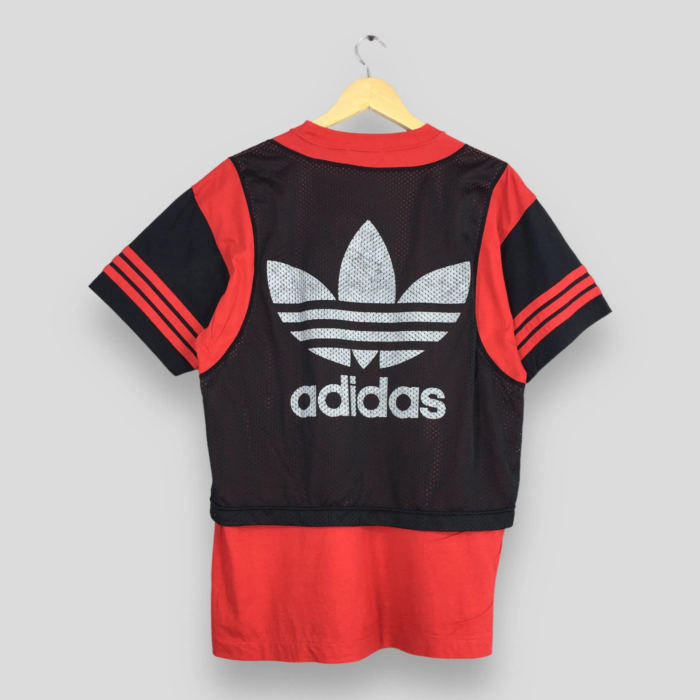 Adidas Trefoil Multicolor Printed Jersey Large