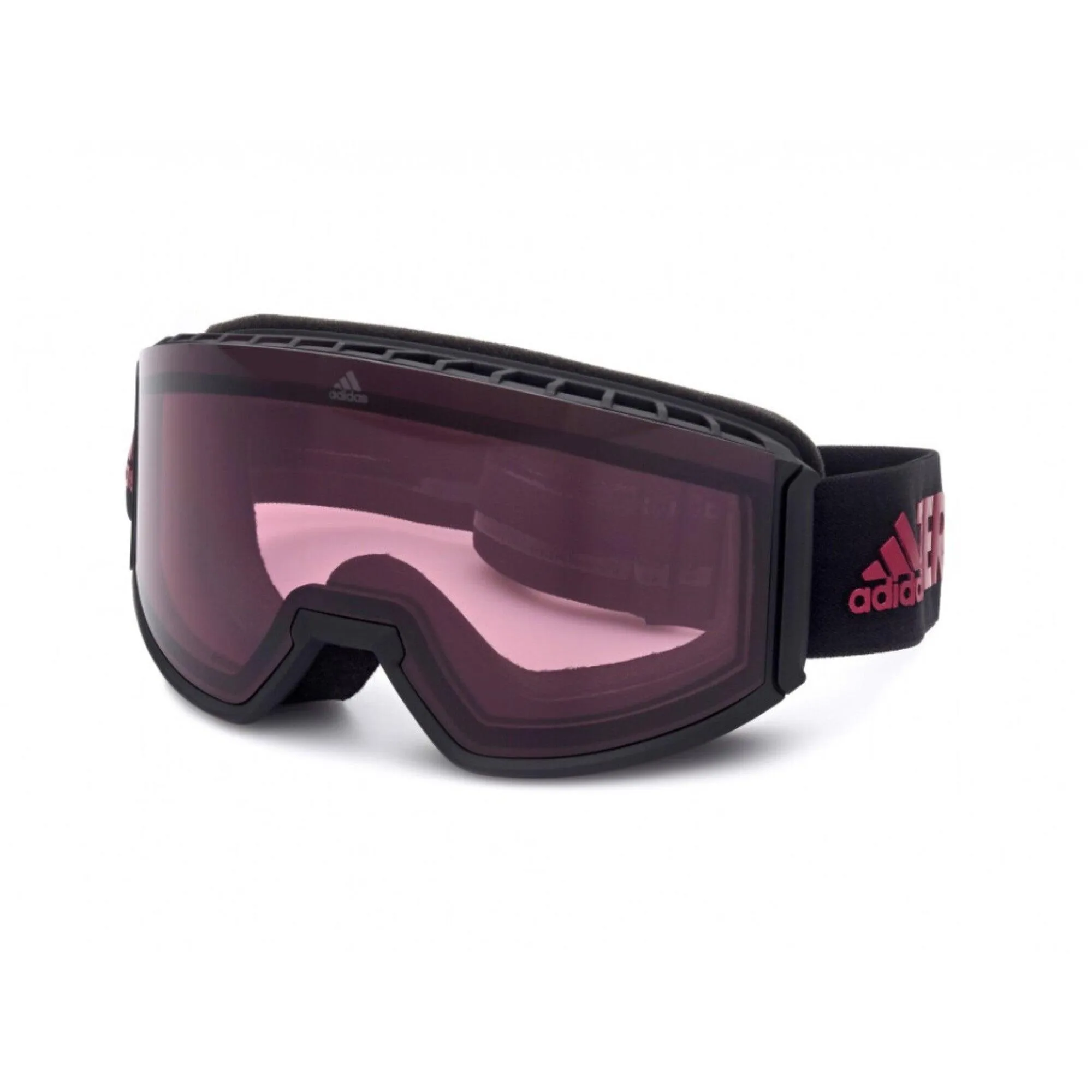 Adidas Unisex Sunglasses - Shield Full Rim Frame Bordeaux Lens | ADIDAS SP0040 02S