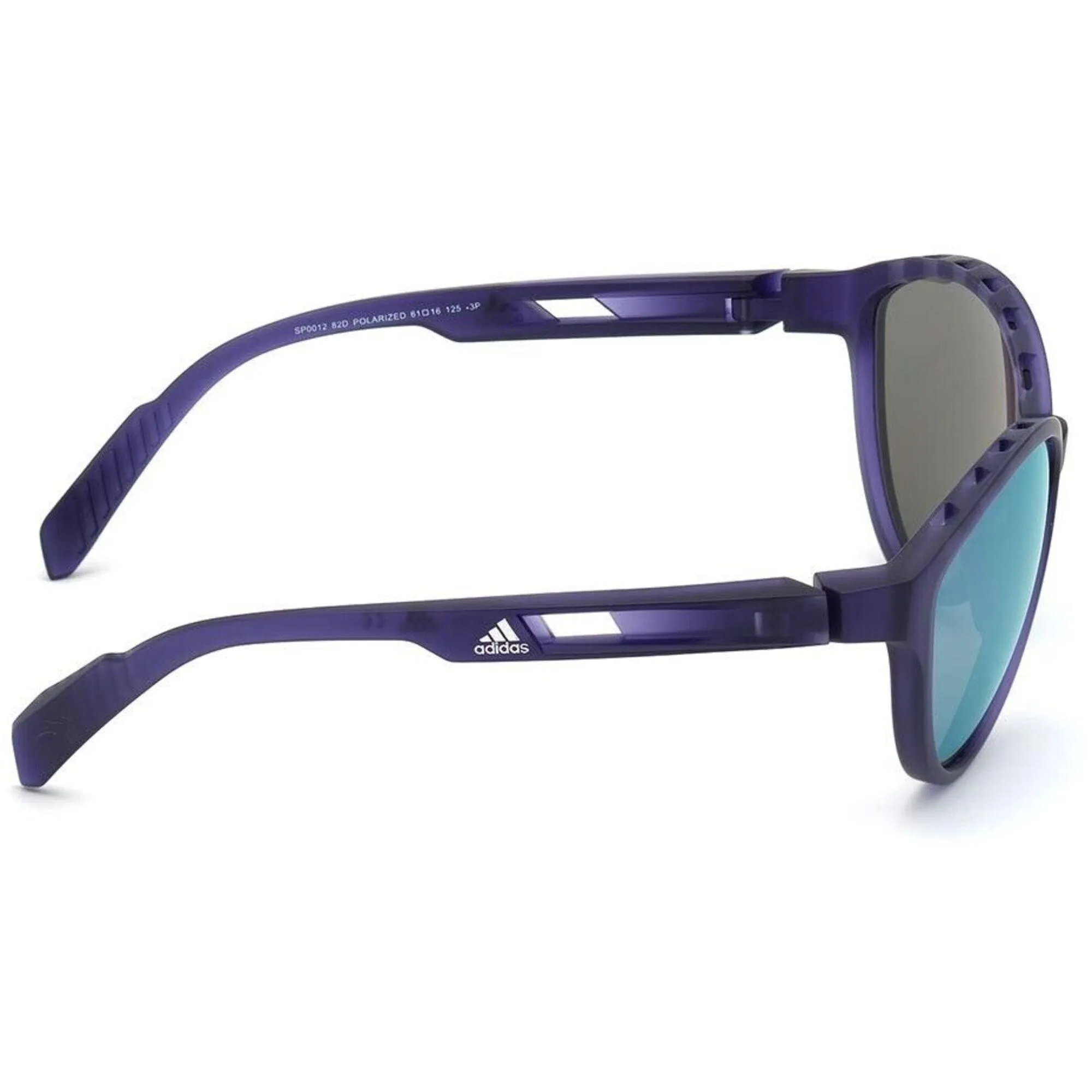 Adidas Women's Sunglasses - Matte Violet Plastic Cat Eye Frame | ADIDAS SP0012 82D