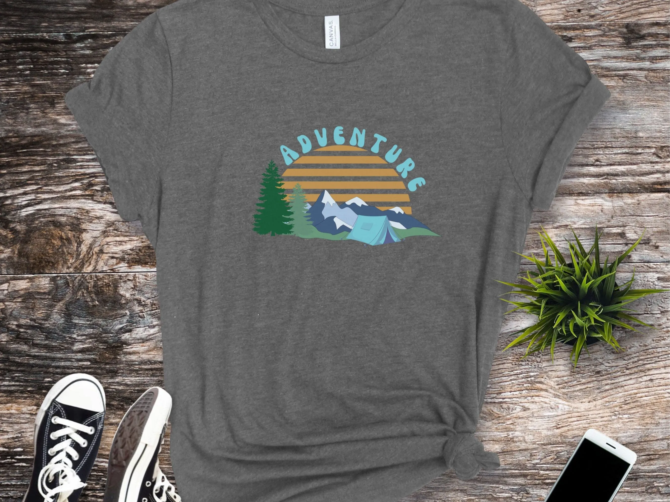 Adventure Awaits Shirt, Wanderlust Explore, Highway shirts, Adventure Shirts, Camping Shirts, Travel Shirts, Retro Shirts, Shirts for gift