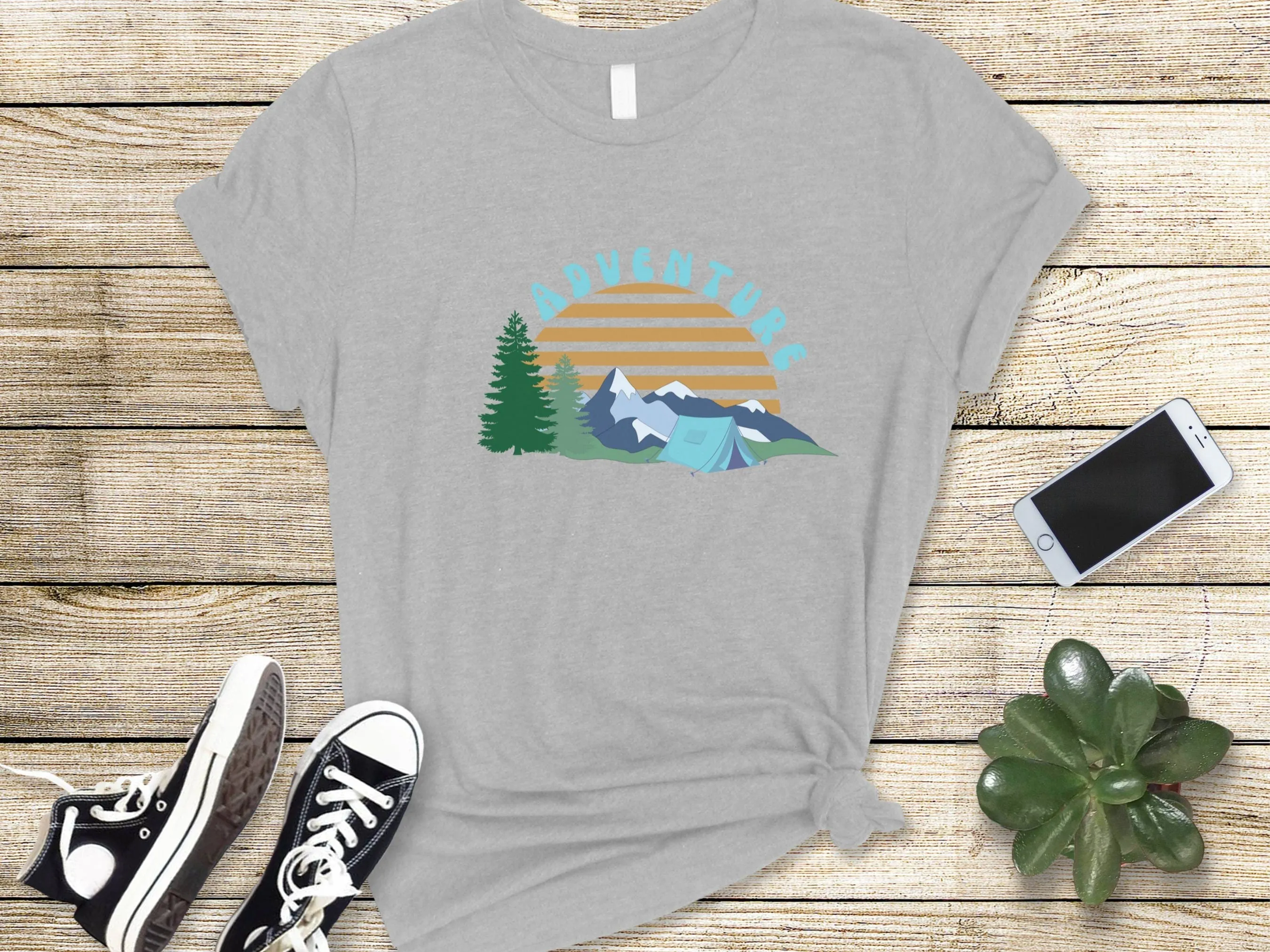 Adventure Awaits Shirt, Wanderlust Explore, Highway shirts, Adventure Shirts, Camping Shirts, Travel Shirts, Retro Shirts, Shirts for gift