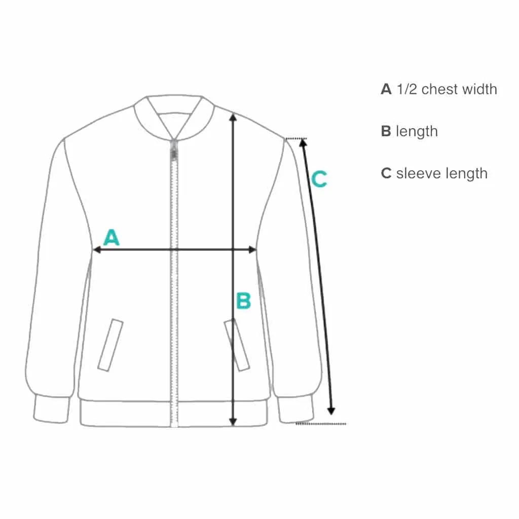 AOP Bomber Jacket - Stranger Doodle