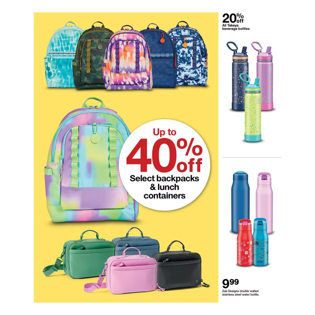 Back-to-School Essentials: Kids' Backpacks, Lunch Boxes, Supplies & More from $5!