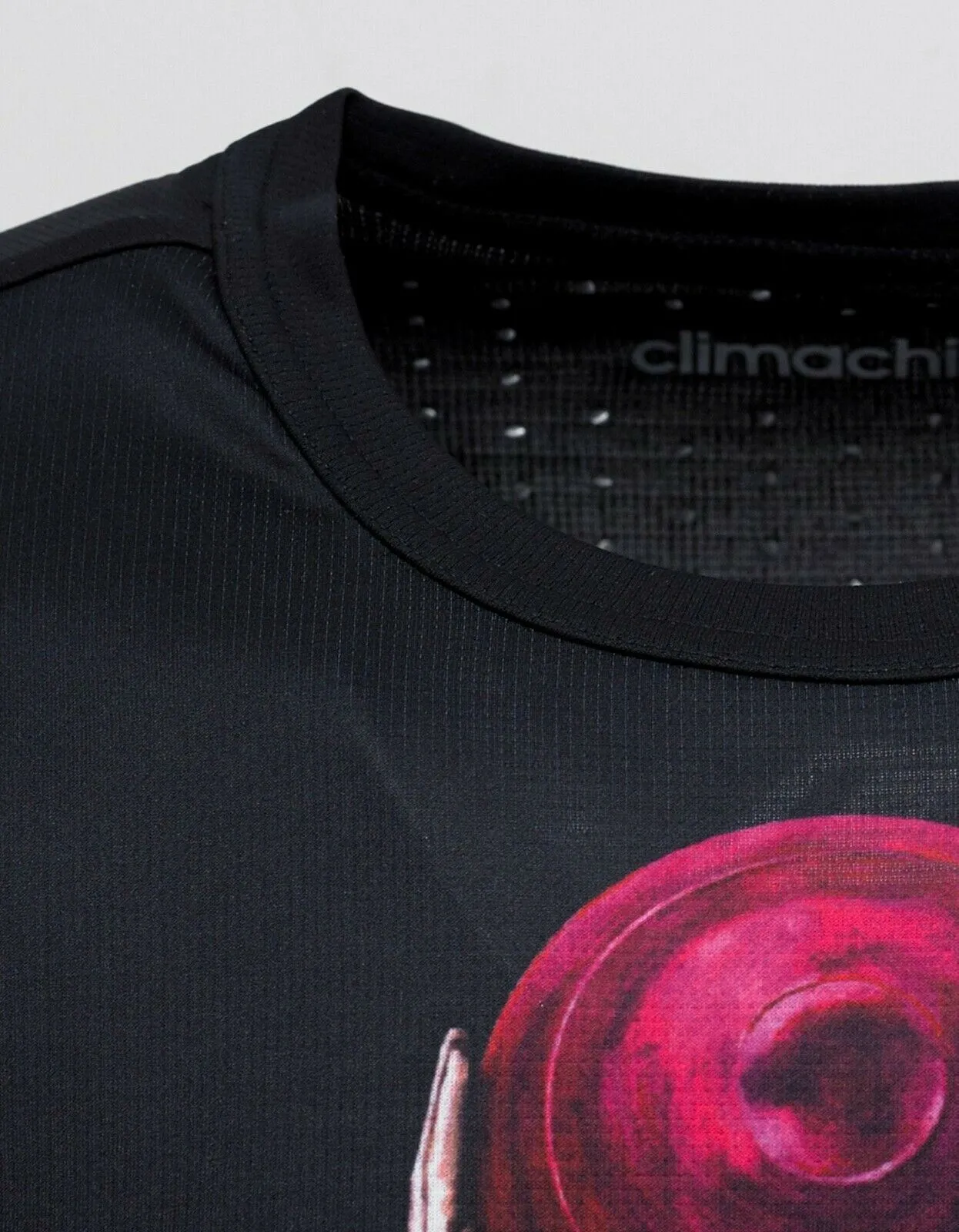 Black Climachill Athlete Print T-Shirt