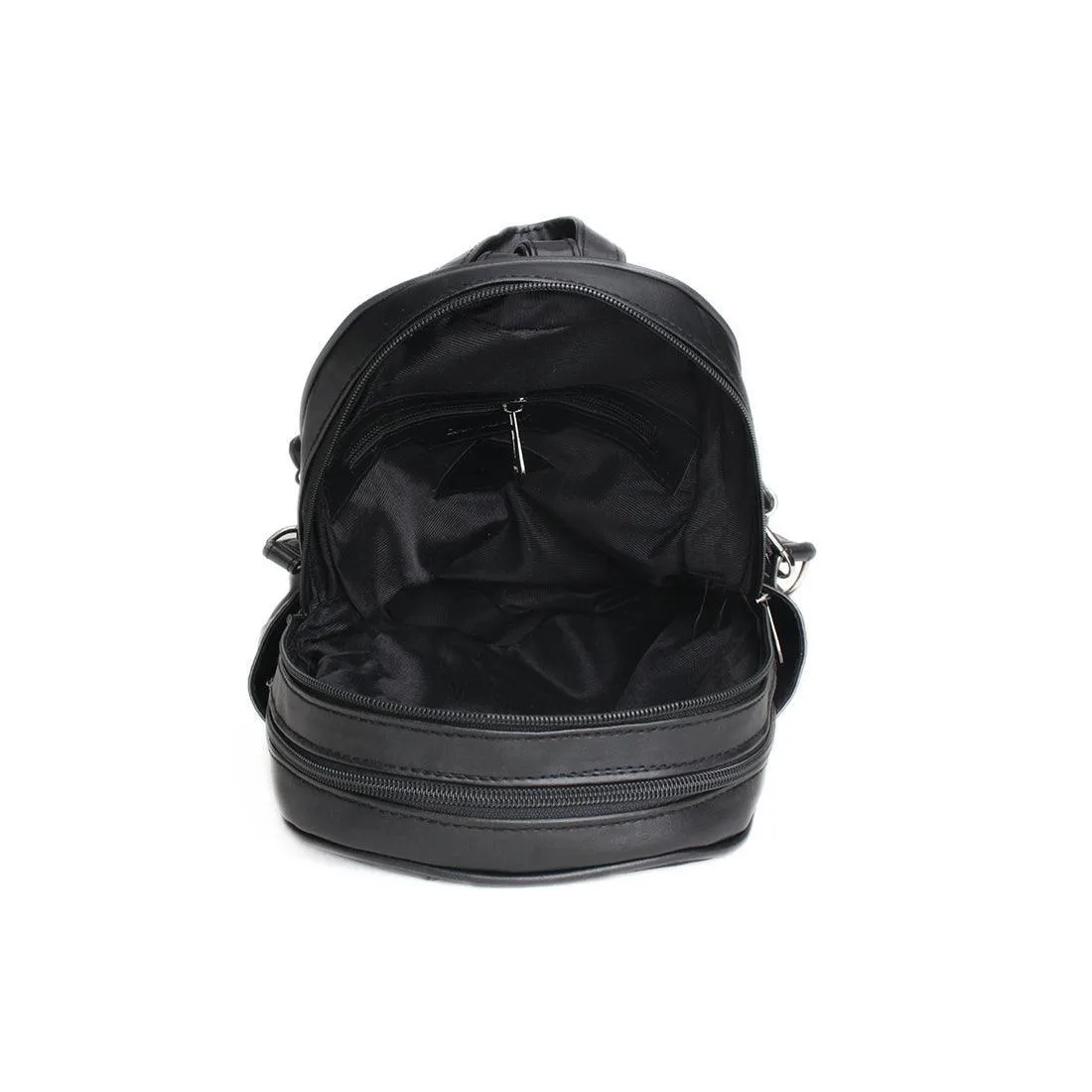 Black Mixed Backpack Vividblend