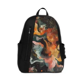 Black Mixed Backpack Vividblend