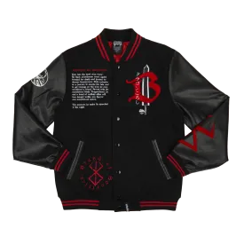 Brand Of Sacrifice Black Varsity Jacket