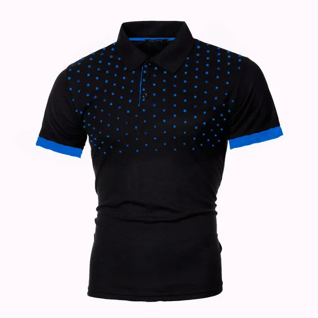 Breathable Men PoloShirt Casual Short Sleeve Male Cotton Shirt