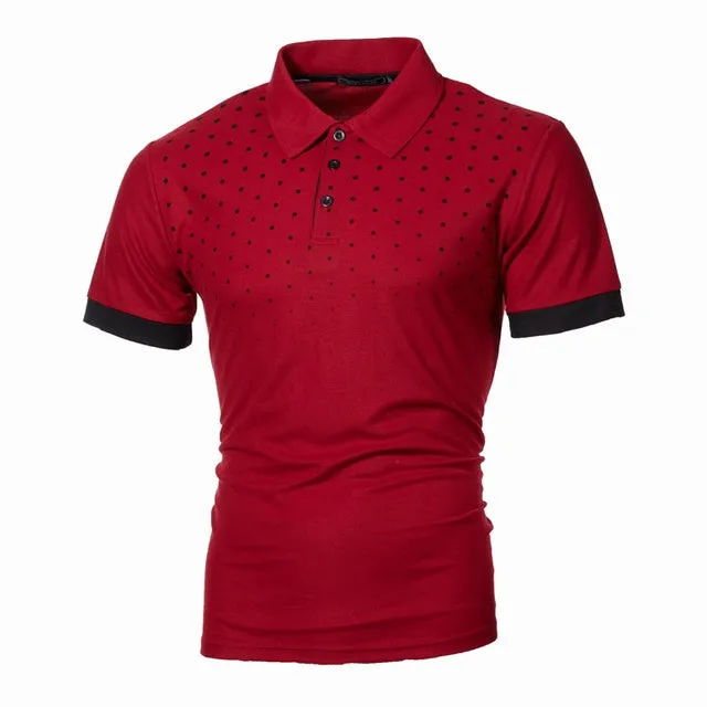 Breathable Men PoloShirt Casual Short Sleeve Male Cotton Shirt