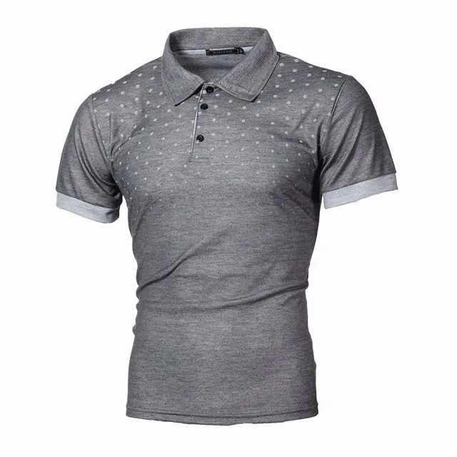 Breathable Men PoloShirt Casual Short Sleeve Male Cotton Shirt