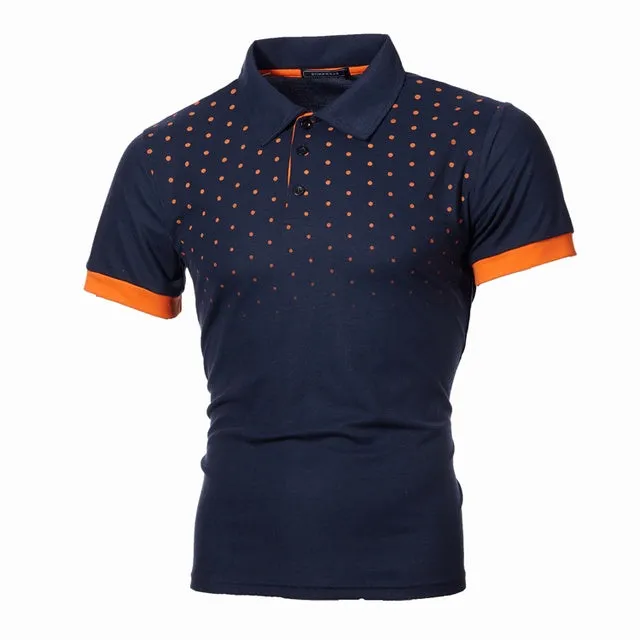 Breathable Men PoloShirt Casual Short Sleeve Male Cotton Shirt