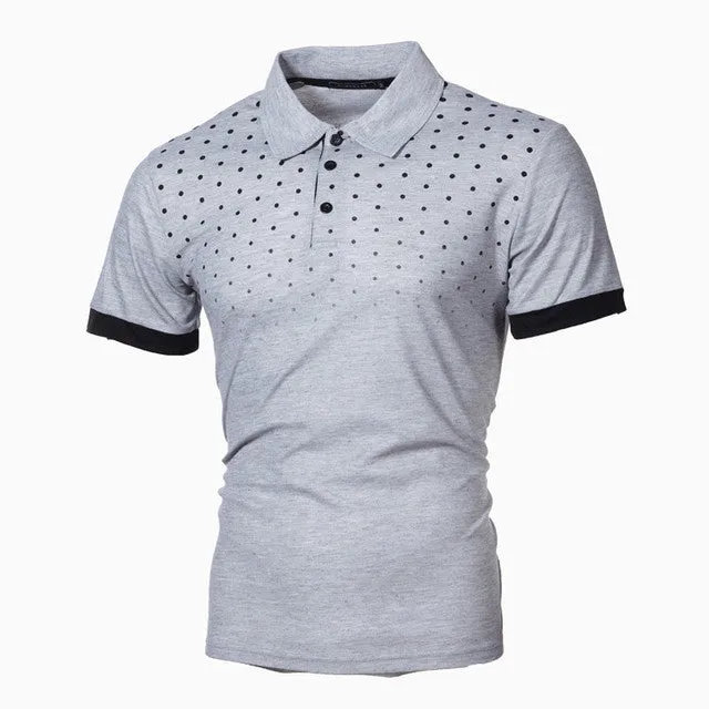 Breathable Men PoloShirt Casual Short Sleeve Male Cotton Shirt