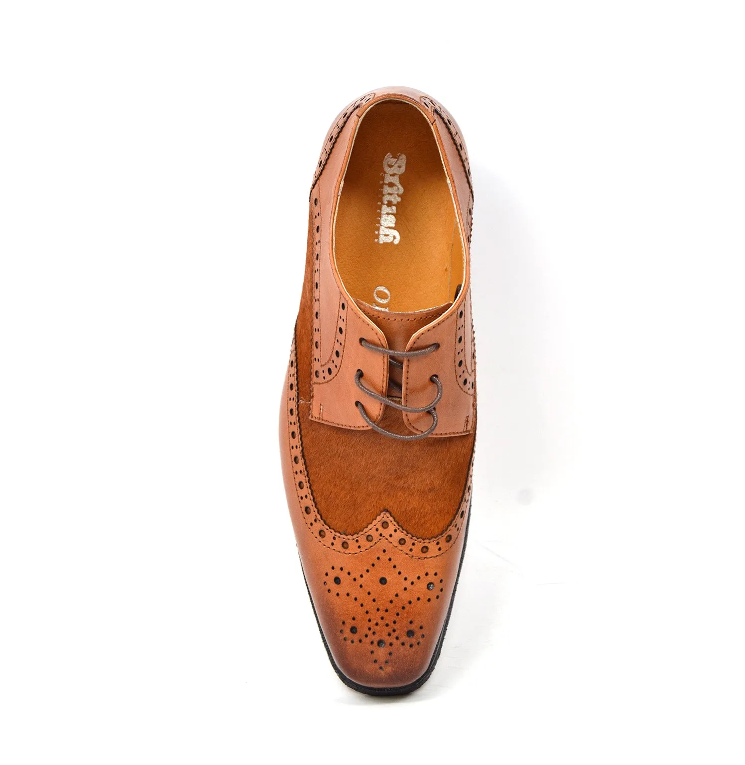 Charles Mens Dress Shoes - Dapper and Attention-Commanding Oxford Leather Design