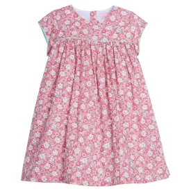 Charlotte Dress - Bedford Gardens Pink