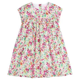 Charlotte Dress - Magenta Floral