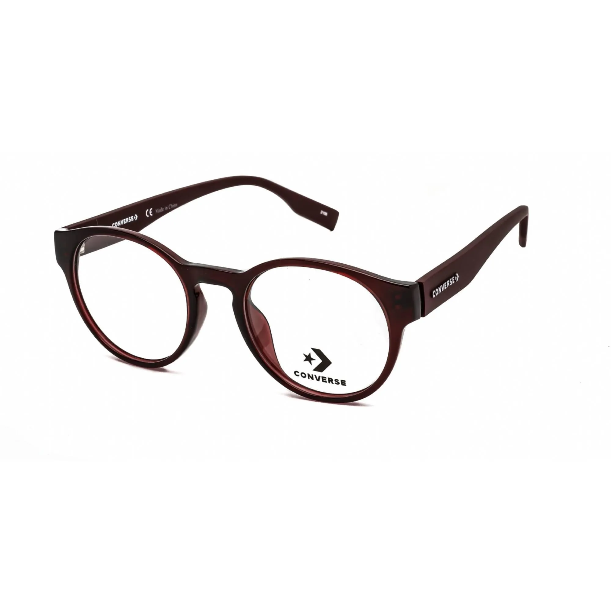 Converse Men's Eyeglasses - Full Rim Crystal Team Red Round Shape Frame | CV5018 610