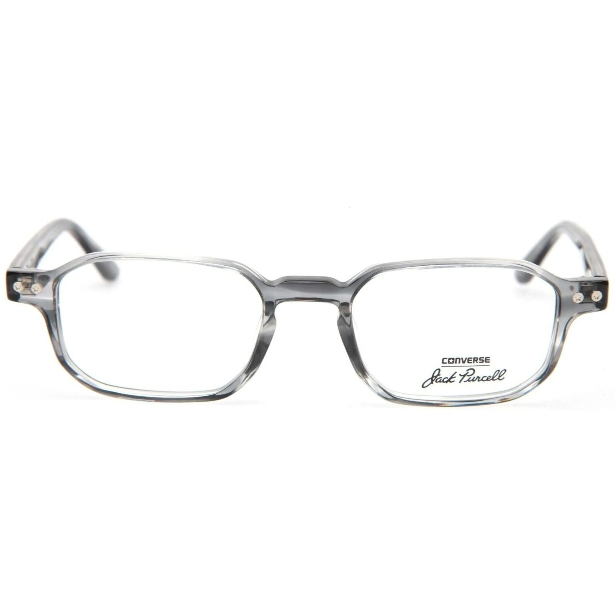 Converse Men's Eyeglasses - Smoke Plastic Rectangular Frame | CONVERSE P001 SMOKE