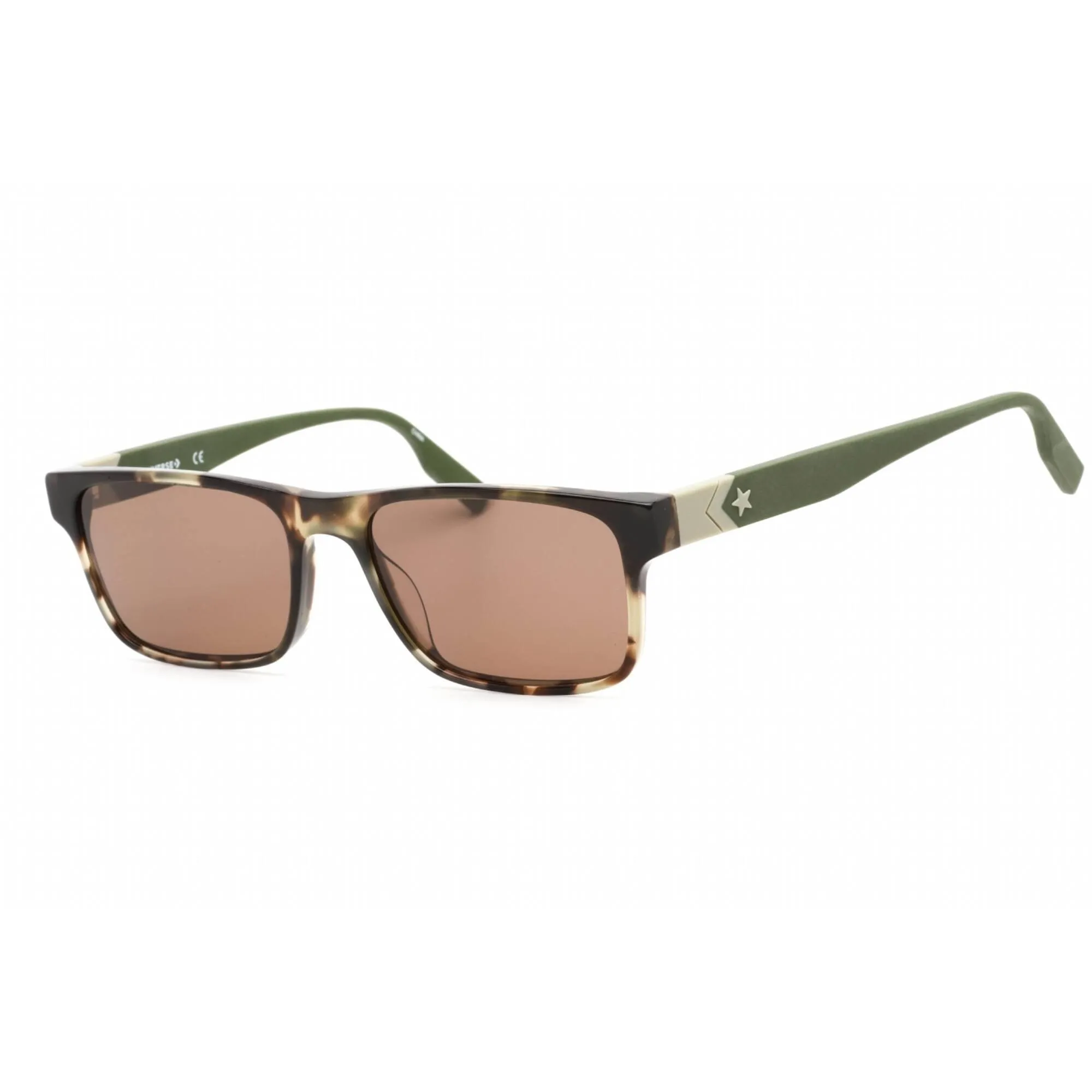 Converse Unisex Sunglasses - Cargo Tortoise Square Shape Frame | CV520S RISE UP 360