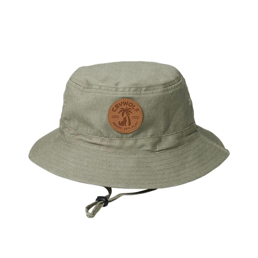 CRYWOLF - REVERSIBLE BUCKET HAT: JUNGLE