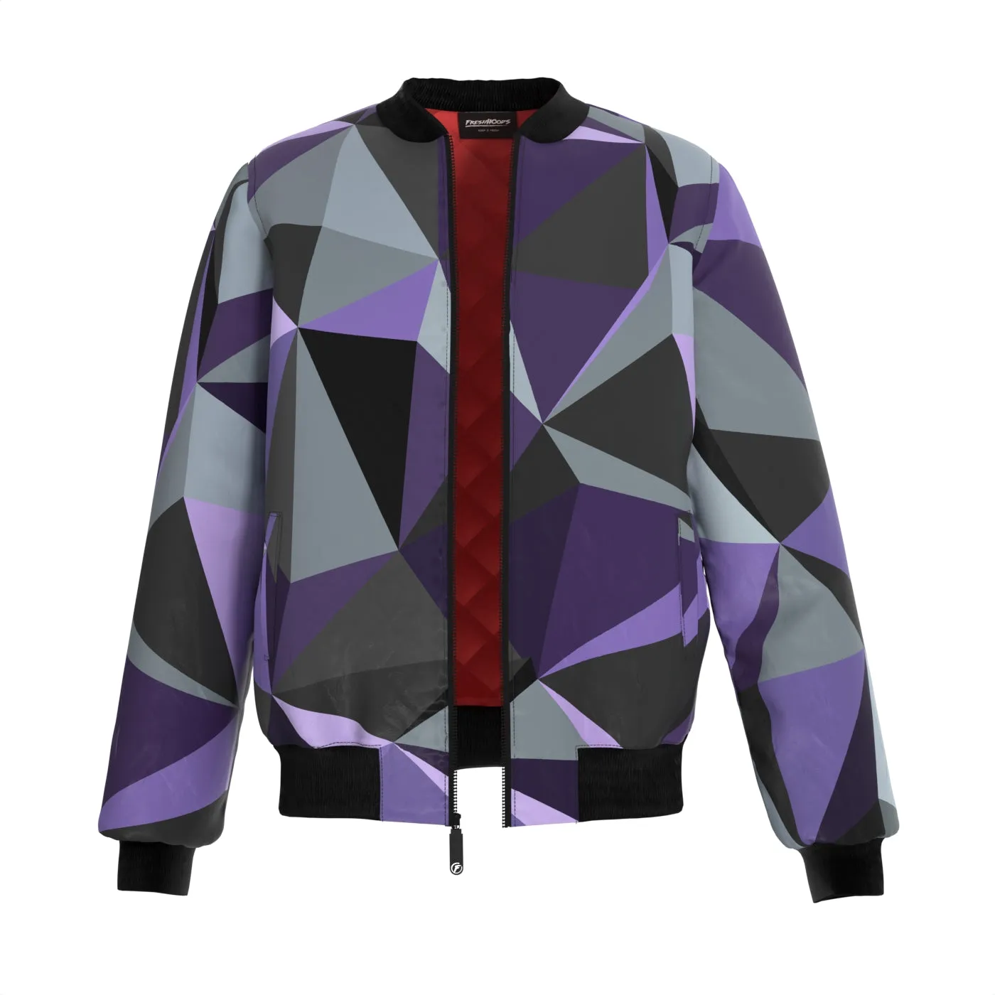 Cubes Space Bomber Jacket