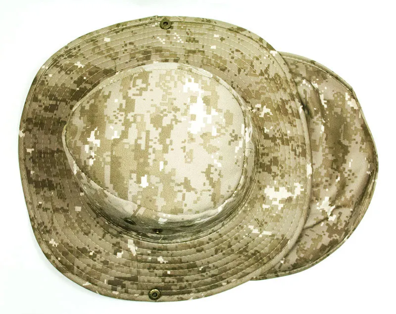 Digital Camo Bucket Hats with Flap Wholesale