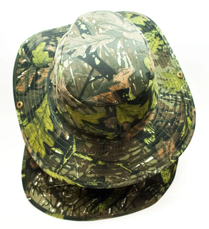 Digital Camo Bucket Hats with Flap Wholesale