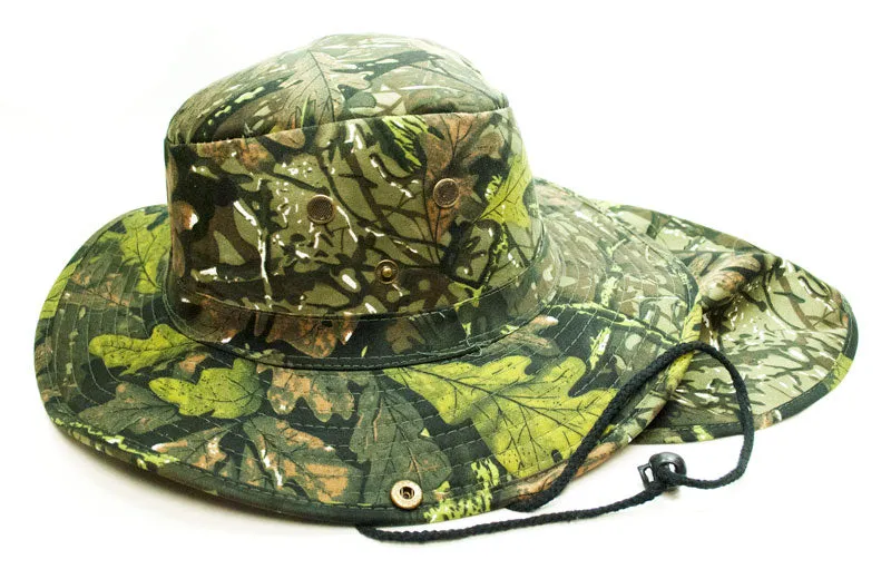 Digital Camo Bucket Hats with Flap Wholesale