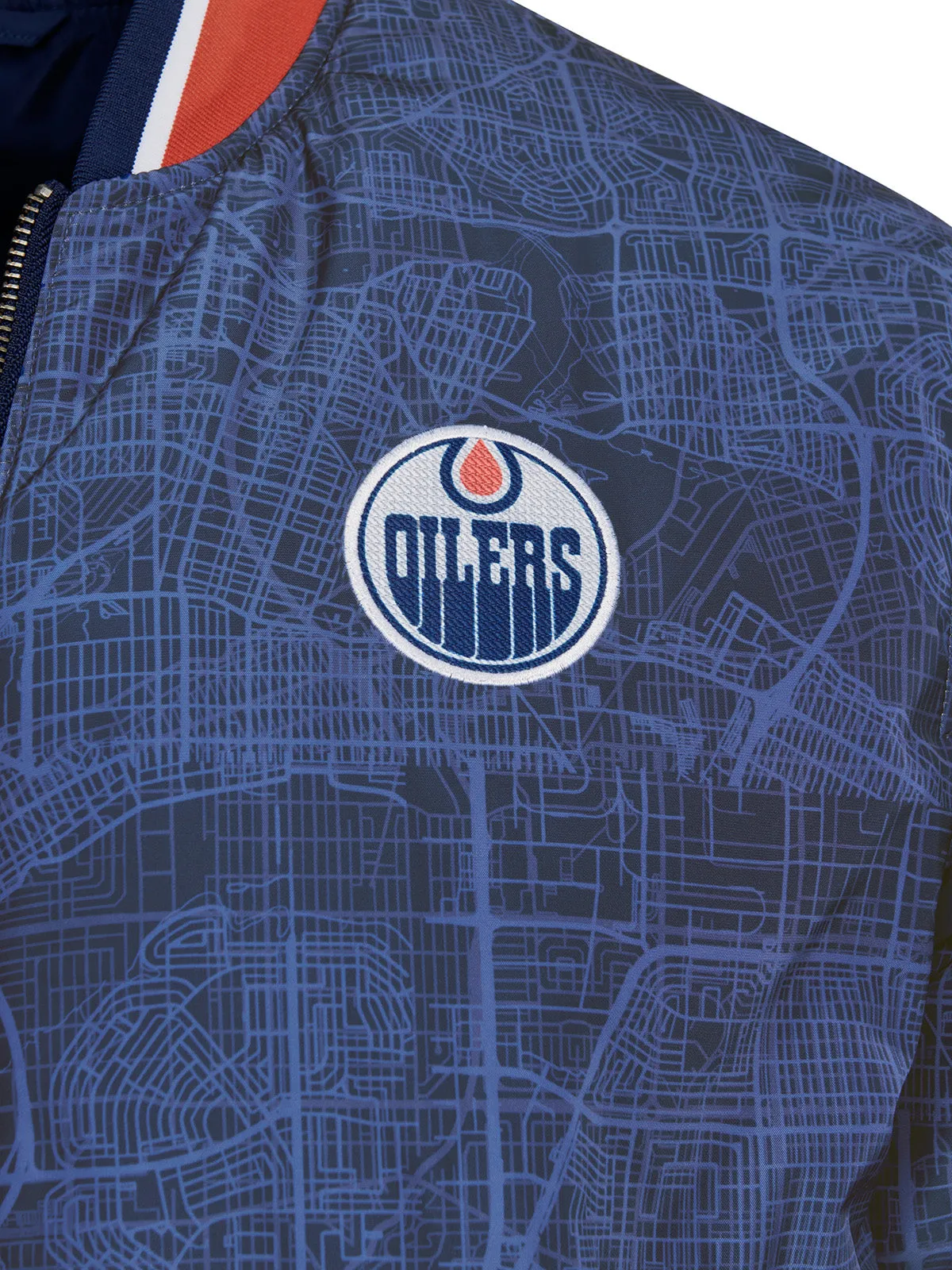 Edmonton Oilers Reversible Bomber