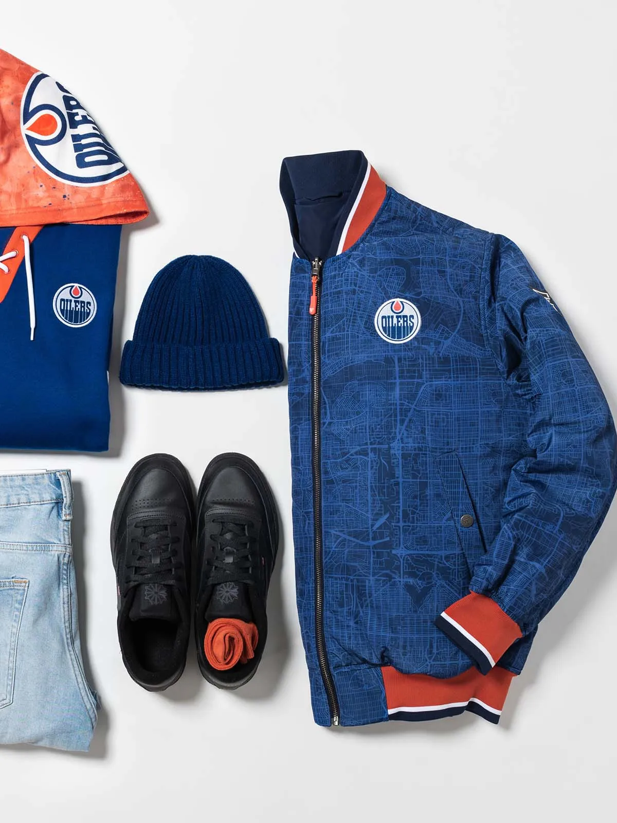 Edmonton Oilers Reversible Bomber