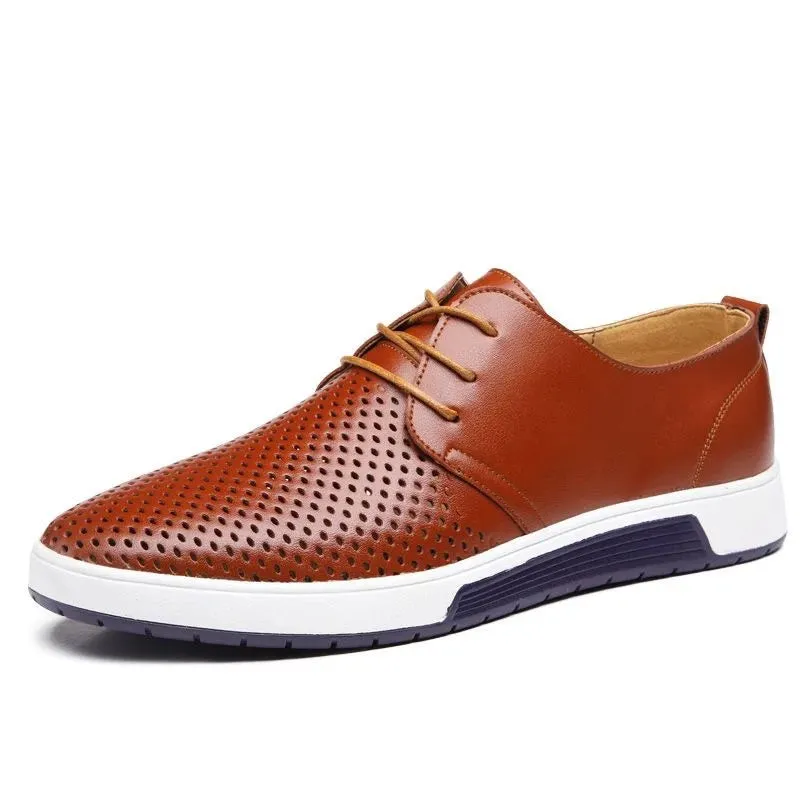 Elegant Men's Breathable Oxford Dress Shoes - Ideal for Office and Formal Events