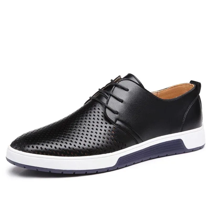 Elegant Men's Breathable Oxford Dress Shoes - Ideal for Office and Formal Events