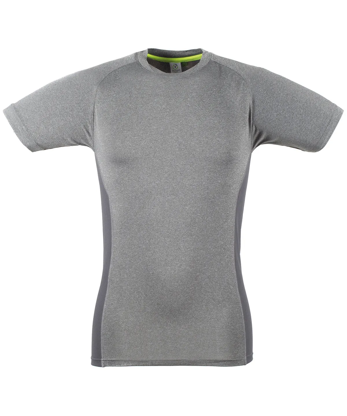 Grey Marl/Grey - Slim fit t-shirt