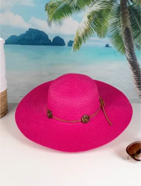 Hot Pink Sun Hat