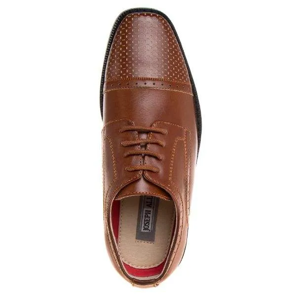 Joseph Allen JA38139B Boys Brown Dress Shoes (Little Kid/Youth)