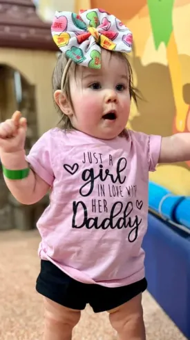 Just a Girl in Love with Her Daddy T-Shirt