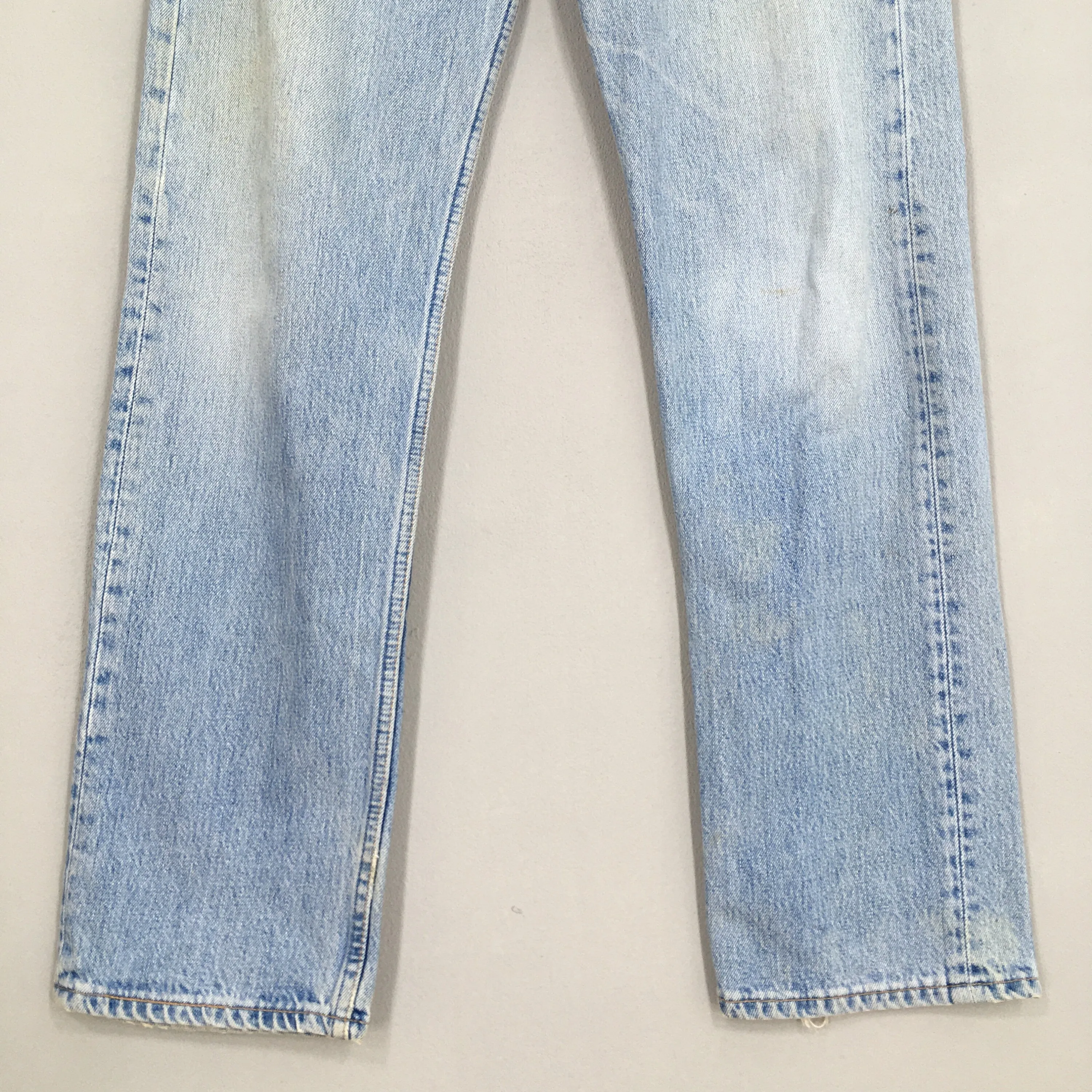 Levi's 501 Faded Dirty Blue Jeans Size 30x30.5