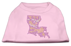 Louisiana Rhinestone Shirts Light Pink S (10)