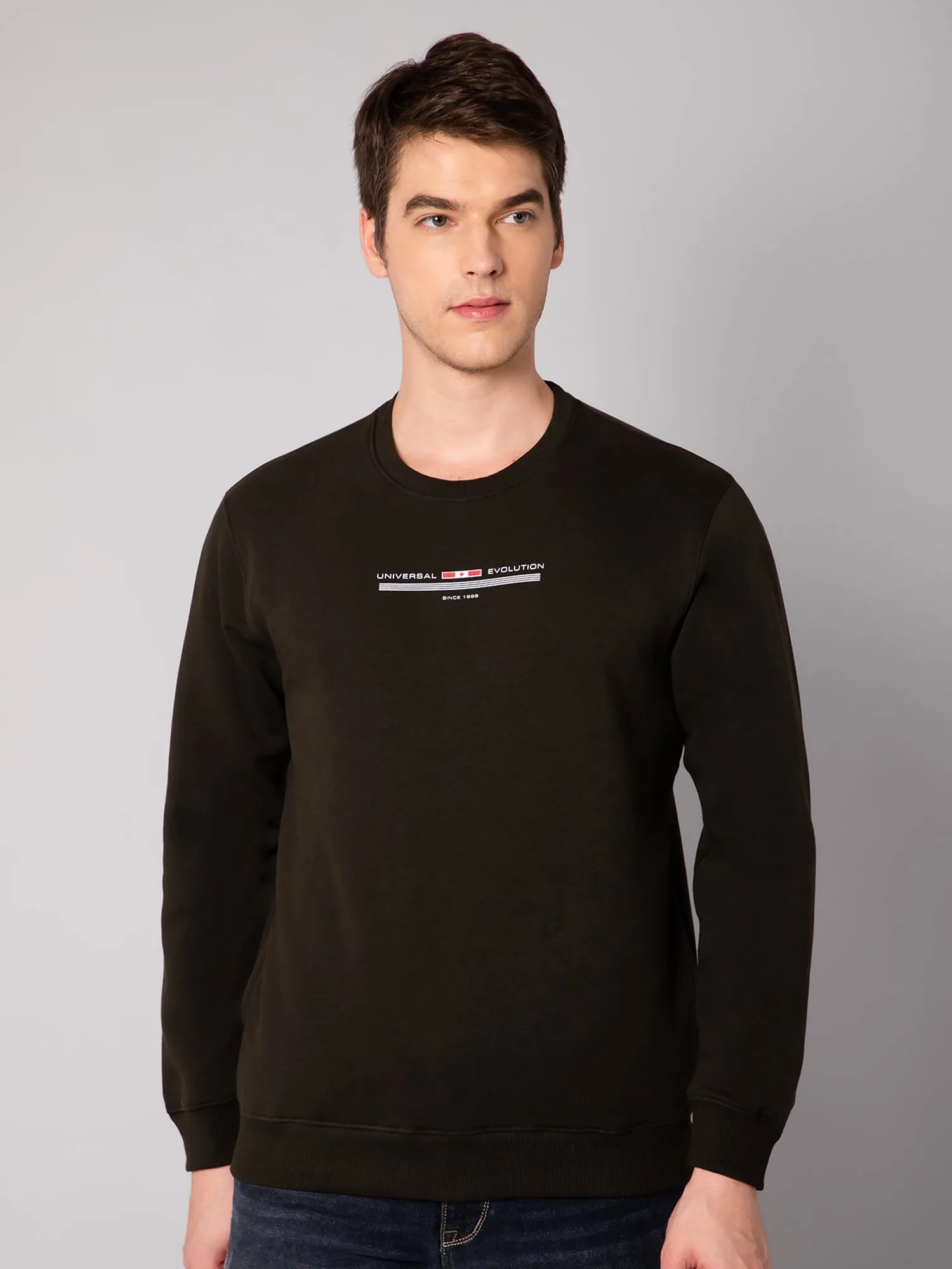 Mens Olive Sweatshirt